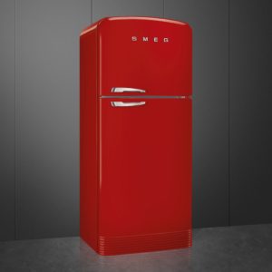 Smeg FAB50RRD5 80.4cm 50s Style Right Hand Hinge Fridge Freezer, Red - Image 3