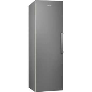 Smeg UKFF18EN2HX 60cm Freestanding No Frost Freezer, Stainless Steel