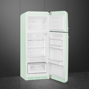 Smeg FAB30RPG5UK 60cm 50s Style Right Hand Hinge Freezer over Fridge, Pastel - Image 2