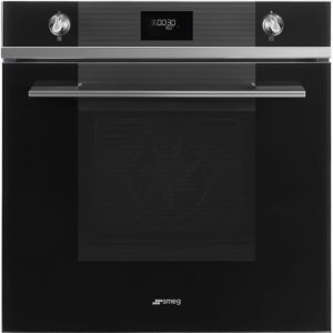 Smeg SFP6101TVN1 Linea Single Oven, Black