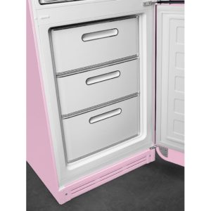 Smeg FAB32RPK5 60cm 50s Style Right Hand Hinge Fridge Freezer, Pink - Image 5