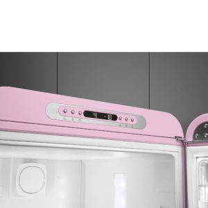 Smeg FAB32RPK5 60cm 50s Style Right Hand Hinge Fridge Freezer, Pink - Image 6