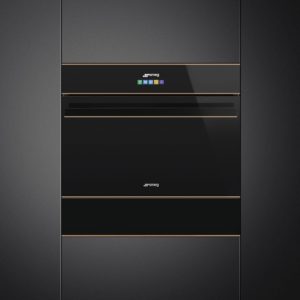 Smeg CPV615NR 15cm Height Dolce Stil Novo Vacuum Drawer, Black Glass - Image 3