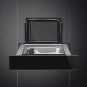 Smeg CPV615NR 15cm Height Dolce Stil Novo Vacuum Drawer, Black Glass - Image 7