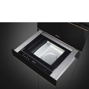 Smeg CPV615NR 15cm Height Dolce Stil Novo Vacuum Drawer, Black Glass - Image 8