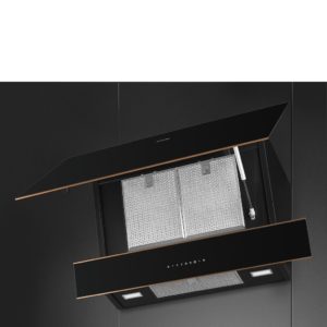 Smeg KV694R 90cm Dolce Stil Novo Angled Chimney Hood with Copper Trim Auto - Image 6