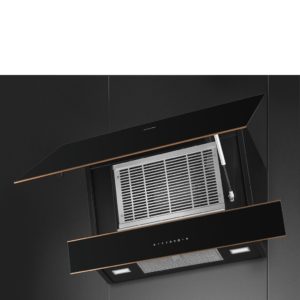 Smeg KV694R 90cm Dolce Stil Novo Angled Chimney Hood with Copper Trim Auto - Image 8