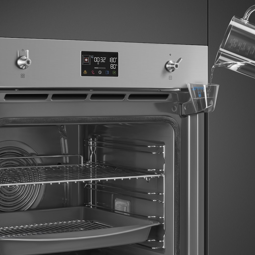 Smeg SOP6302S2PX 60cm Classic SteamOne Single Oven, Stainless Steel - Image 3