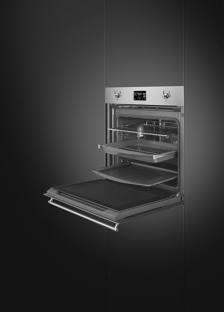 Smeg SOP6302S2PX 60cm Classic SteamOne Single Oven, Stainless Steel - Image 4