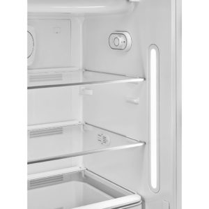 Smeg FAB28RDPP5 60cm 50s Style Right Hand Hinge Fridge with Icebox, Perfectly Pale - Image 6