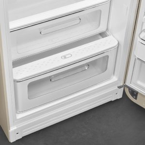 Smeg FAB28RDPP5 60cm 50s Style Right Hand Hinge Fridge with Icebox, Perfectly Pale - Image 7