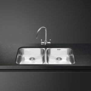 Smeg UM4545 Sink, Stainless Steel - Image 2