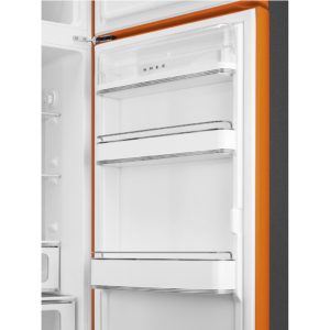 Smeg FAB30ROR5UK Retro Static Fridge Freezer - Orange - Image 3