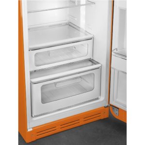 Smeg FAB30ROR5UK Retro Static Fridge Freezer - Orange - Image 4