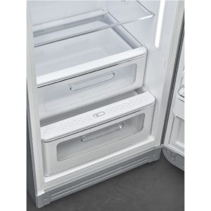 Smeg FAB28RSV5 60cm 50s Style Right Hand Hinged Fridge with Icebox, Silver - Image 5