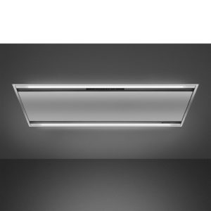 Smeg KL12L4X 120cm Alta Ceiling Hood Auto Vent 2.0, Stainless Steel