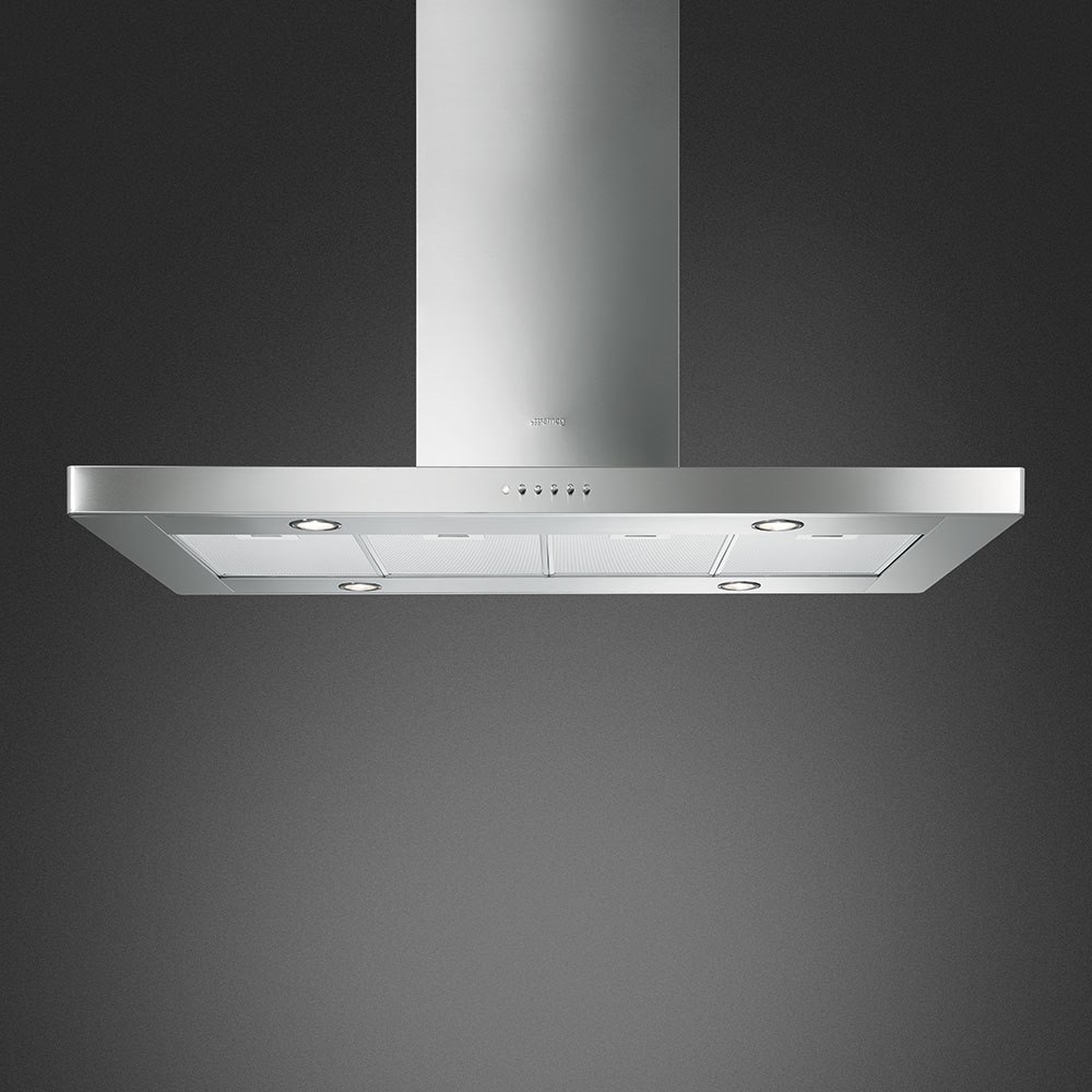 Smeg KI120XE 120cm Island Hood, Stainless Steel - Image 2