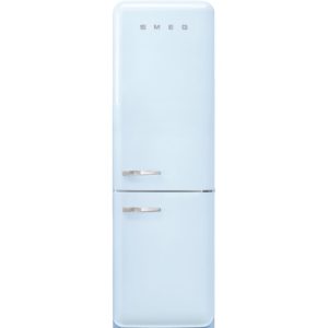 Smeg FAB32RPB5UK 60cm 50s Style Right Hand Hinge Fridge Freezer, Pastel Blue