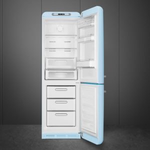 Smeg FAB32RPB5UK 60cm 50s Style Right Hand Hinge Fridge Freezer, Pastel Blue - Image 7