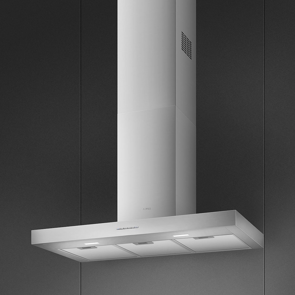 Smeg KBT900XE 90cm Chimney Hood, Stainless Steel - Image 2