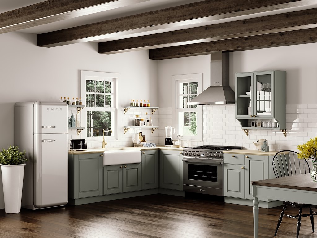 Smeg CPF9GPX 90cm Portofino Dual Fuel Range Cooker, Stainless Steel - Image 3