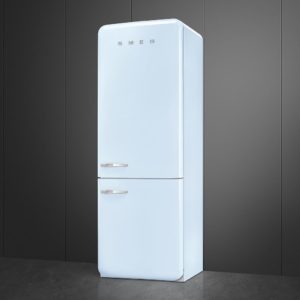 Smeg FAB38RPB5 70cm 50s Style Right Hand Hinge Fridge Freezer, Pastel Blue - Image 4