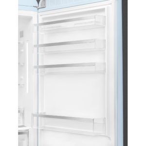 Smeg FAB38RPB5 70cm 50s Style Right Hand Hinge Fridge Freezer, Pastel Blue - Image 8