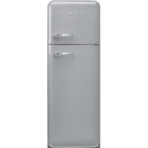 Smeg FAB30RSV5UK Retro Fridge Freezer - Silver