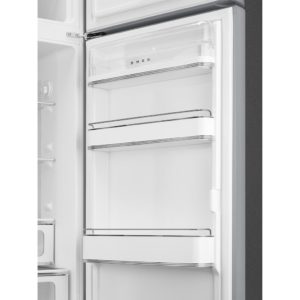 Smeg FAB30RSV5UK Retro Fridge Freezer - Silver - Image 6