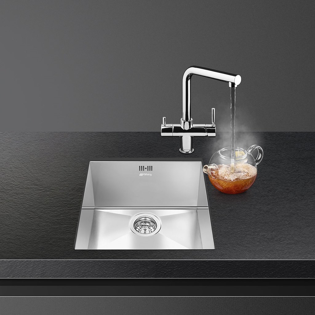 Smeg VSTQ40-2 Sink, Stainless Steel - Image 2