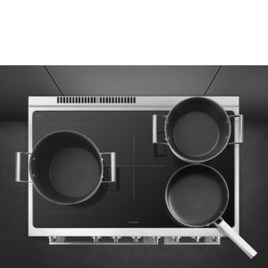 Smeg CPF92IMBL 90cm Portofino Electric Range Cooker, Black - Image 8