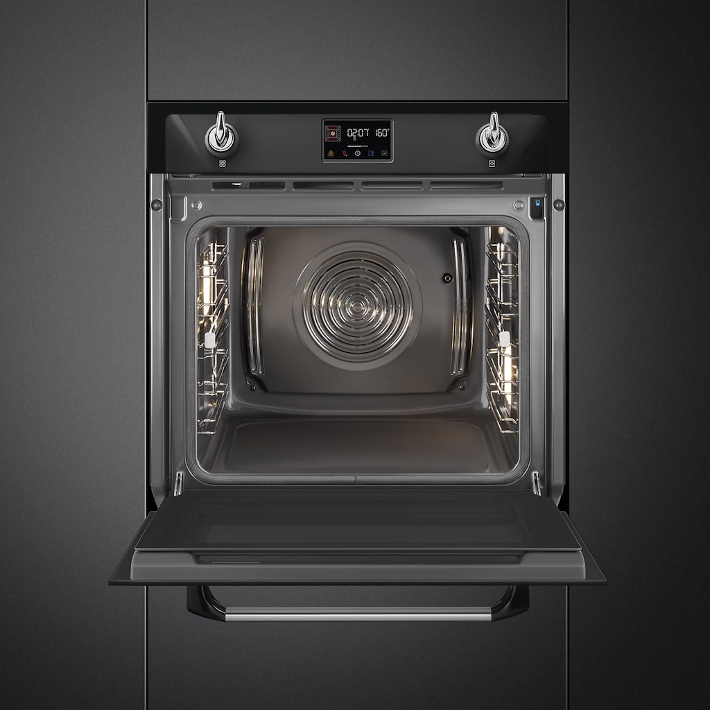 Smeg SOP6902S2PN 60cm Victoria Pyrolytic SteamOne Oven, Black - Image 5