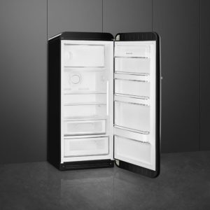 Smeg FAB28RBL5UK 60cm 50s Style Right Hand Hinge Fridge with Icebox, Black - Image 2