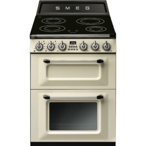 Smeg TR62IP2 60cm Victoria Electric Cooker, Cream