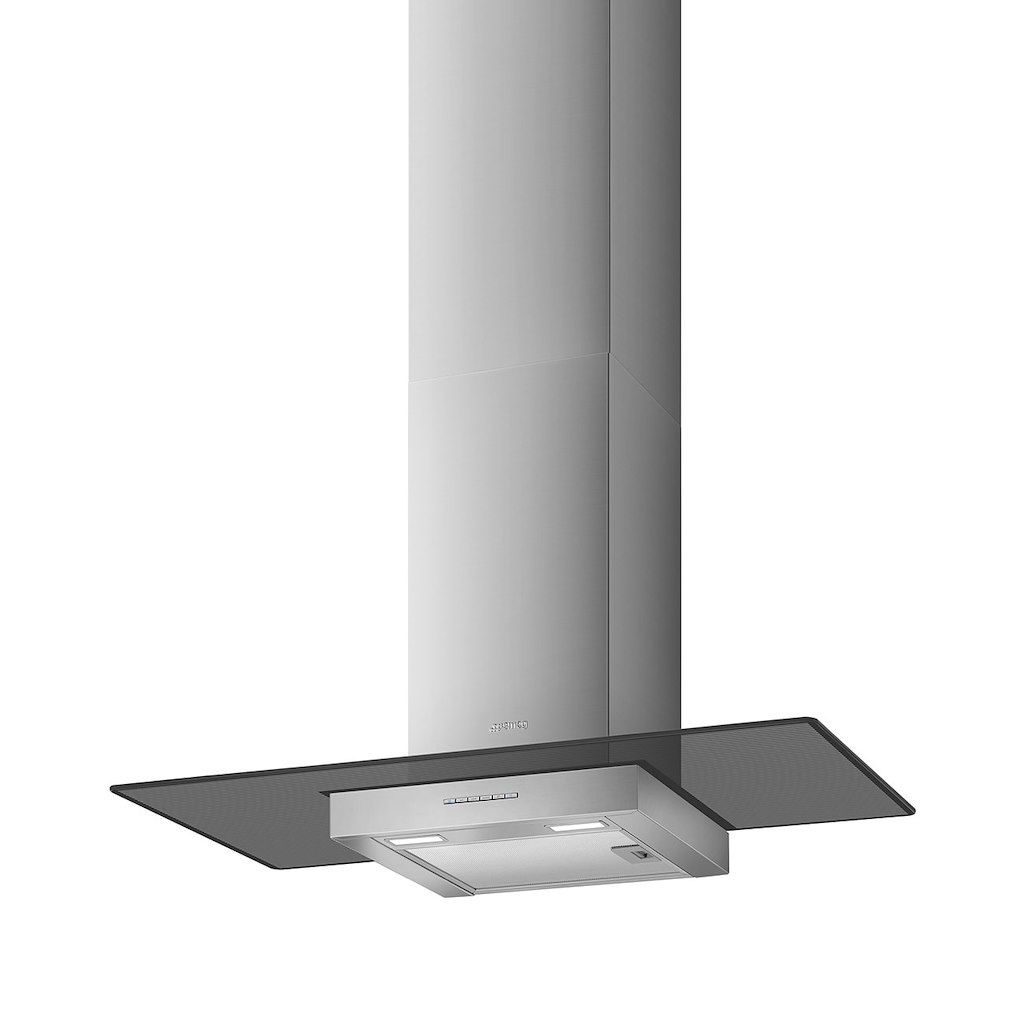 Smeg KBT900VE 90cm Chimney Hood, Stainless Steel & Glass - Image 3
