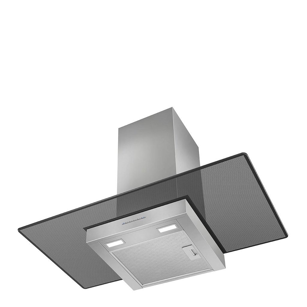 Smeg KBT900VE 90cm Chimney Hood, Stainless Steel & Glass - Image 4
