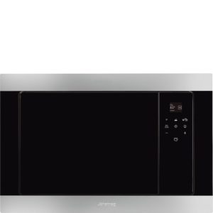 Smeg FMI320X2 20 Litre Built In Microwave with Grill in Stainless Steel