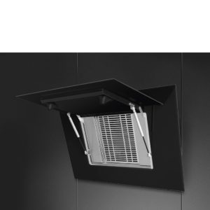 Smeg KV194B3 90cm Linea Angled Chimney Auto Vent 2.0 Hood , Black - Image 8