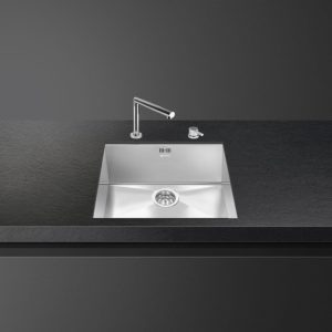 Smeg VSTQ50-2 Sink, Stainless Steel - Image 3