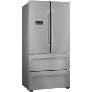 Smeg FQ55FXDF 84cm Two Door Two Drawer Fridge Freezer, Stainless Steel Effect