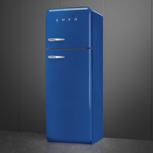 Smeg FAB30RBE5 60cm 50s Style Right Hand Hinge Freezer over Fridge, Blue - Image 4