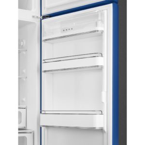 Smeg FAB30RBE5 60cm 50s Style Right Hand Hinge Freezer over Fridge, Blue - Image 7