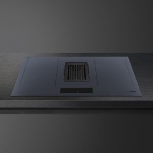 Smeg HOBD182DG 83cm Venting Induction Hob, Neptune Grey - Image 2