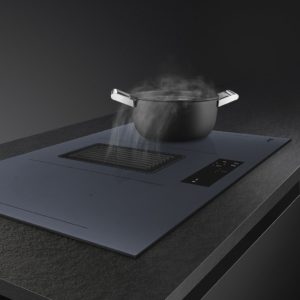 Smeg HOBD182DG 83cm Venting Induction Hob, Neptune Grey - Image 4