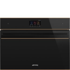 Smeg SF4604WVCPNR Combi-Steam Oven, Black