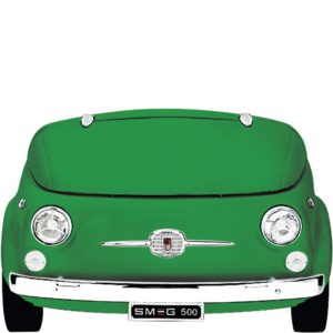 Smeg SMEG500V 50s Retro Style FIAT 500 Refrigerator Green