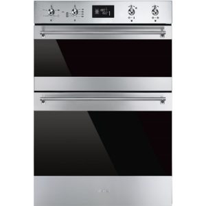 Smeg DOSF6390X Classic Double Oven, Stainless Steel