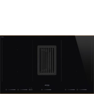 Smeg HOBD682R1 83cm Dolce Stil Novo Venting Induction Hob with Copper Trim