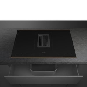 Smeg HOBD682R1 83cm Dolce Stil Novo Venting Induction Hob with Copper Trim - Image 7