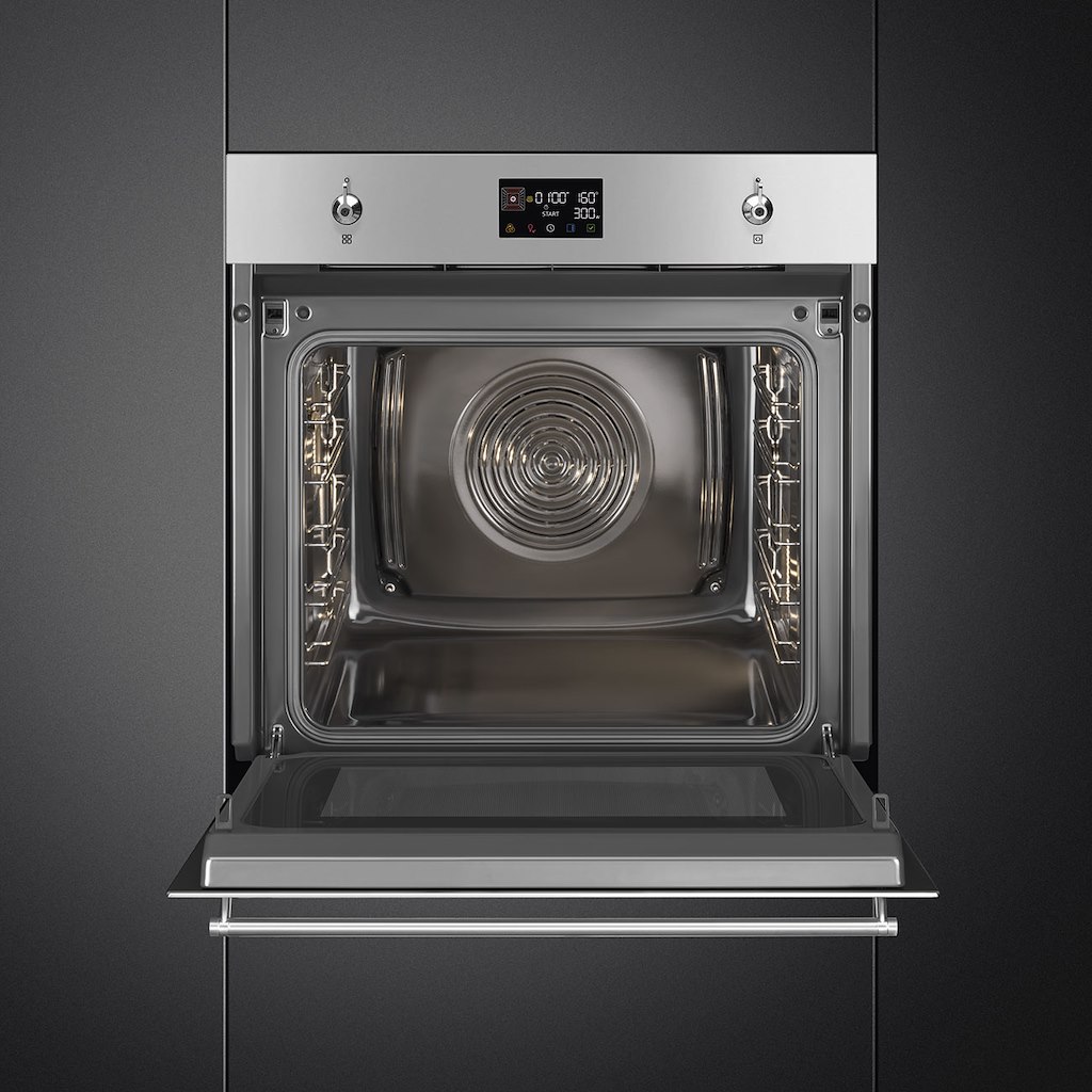 Smeg SO6302M2X 60cm Classic Speedwave XL Combi Microwave, Stainless Steel - Image 4